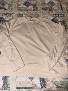 bcg Women's Crewneck Pullover Sweatshirt in Cream